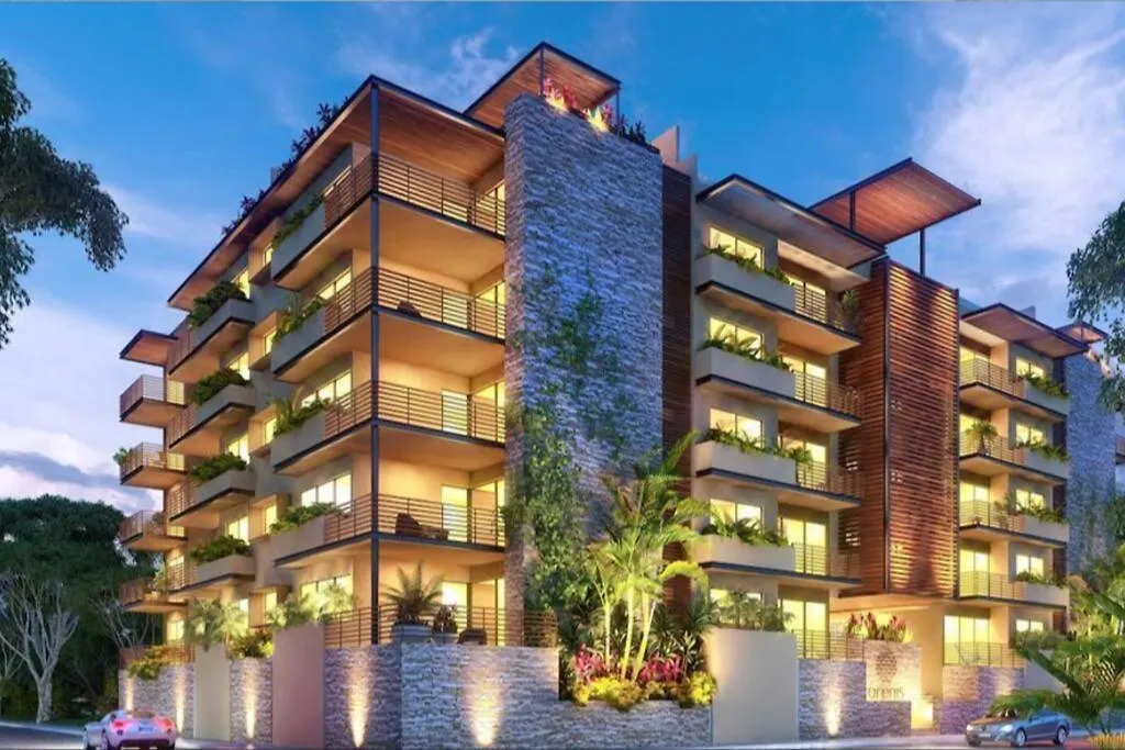 Stylish 1Bd Gym Rooftop Pool Wifi 100Mb Playa del Carmen