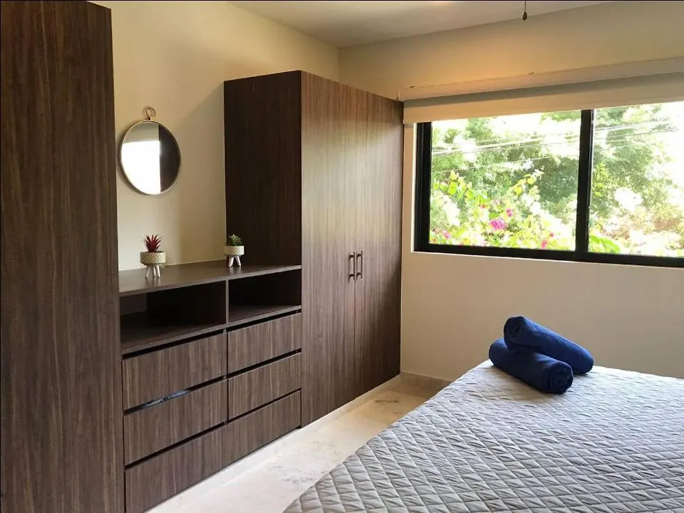 Stylish 1Bd Gym Rooftop Pool Wifi 100Mb Playa del Carmen Apartment