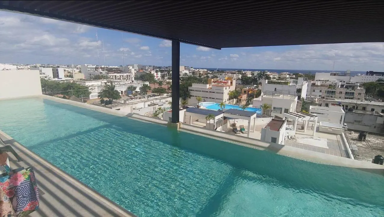 Apartment Stylish 1Bd Gym Rooftop Pool Wifi 100Mb Playa del Carmen